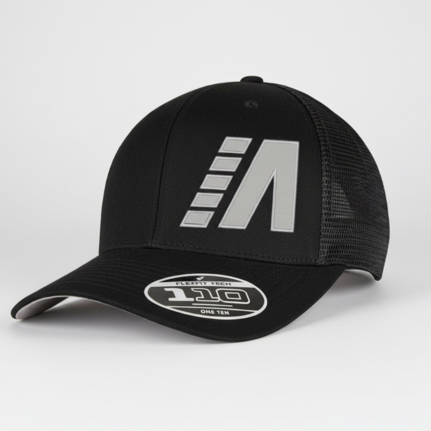 Black cap with a Milway logo on a white background